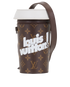 Coffee Cup Convertible Pouch, &pound;1,600, Handbags, Brown, Canvas/Leather, Front view